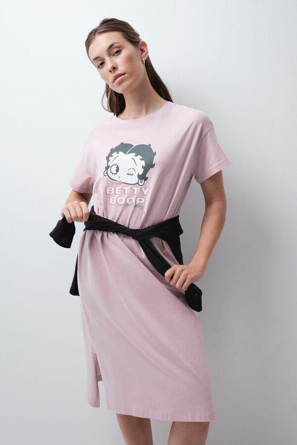Women'secret Camis&oacute;n corto Betty Boop rosa rosa