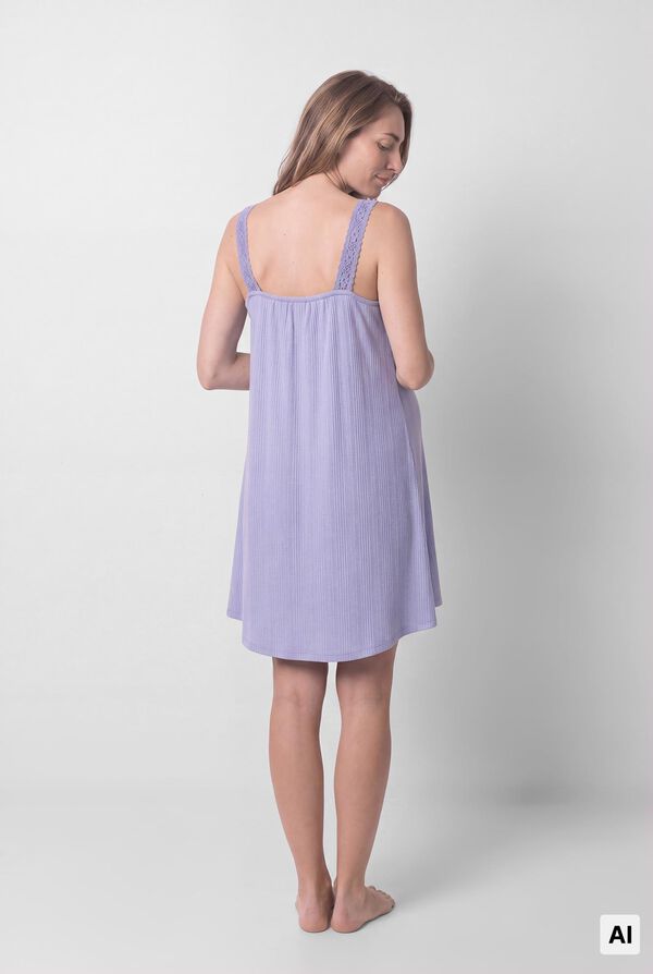 Women'secret Camis&oacute;n maternity de tirantes con encaje azul azul