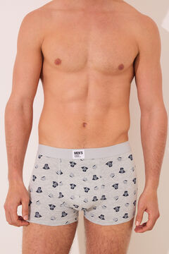 Womensecret Pack de 2 boxer de algodón de Star Wars gris
