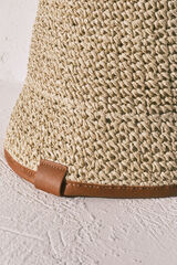 Women'secret Sombrero bucket beige caf&eacute;