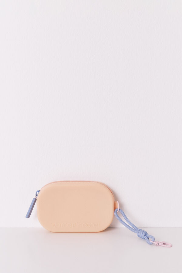 Womensecret Monedero con estampado blanco blanco