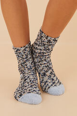 Womensecret Calcetines pelo azul azul