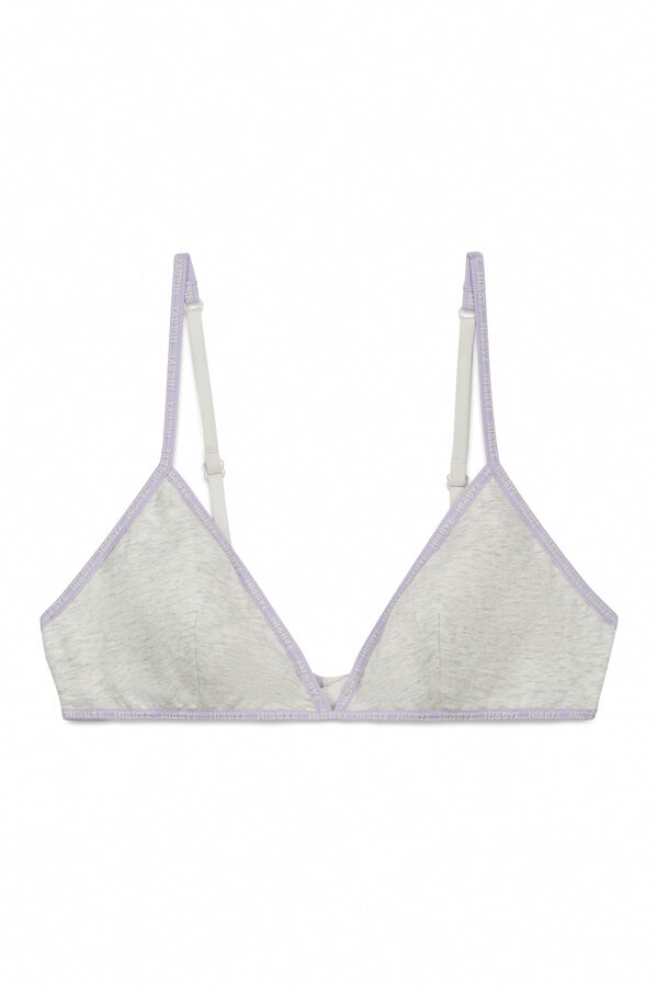 HI&BYE Brasier triangular gris gris