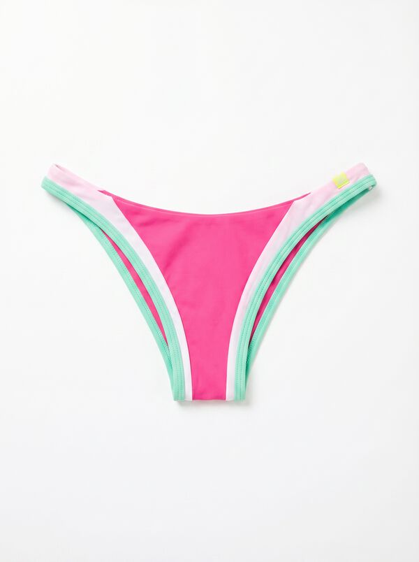 HI&BYE Panty de bikini brasile&ntilde;o rosa fucsia