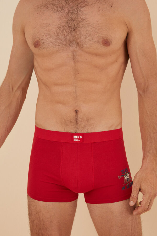 Womensecret Pack 2 calzones bóxer Looney Tunes rojo rojo