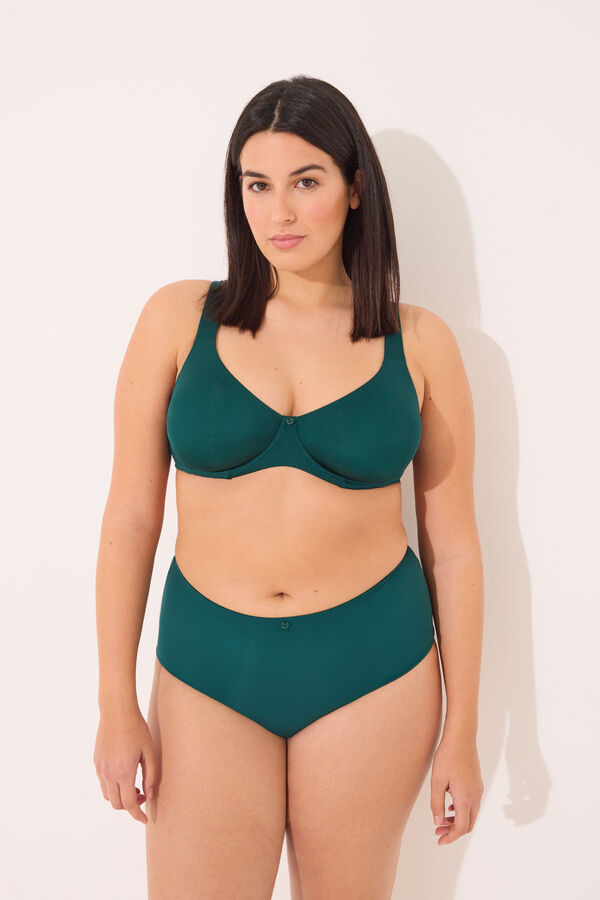 Womensecret Brasier clásica PRETTY microfibra azul azul