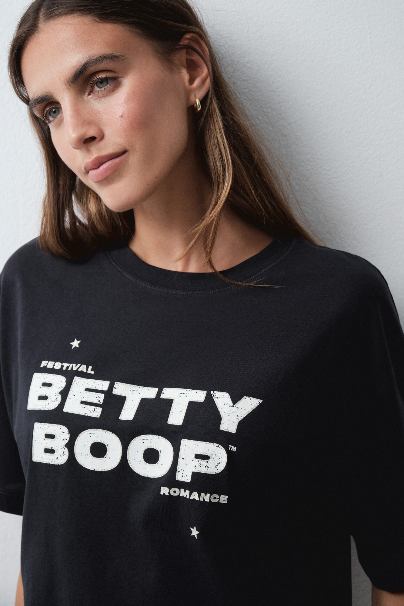 Women'secret Camis&oacute;n corto Betty Boop negro