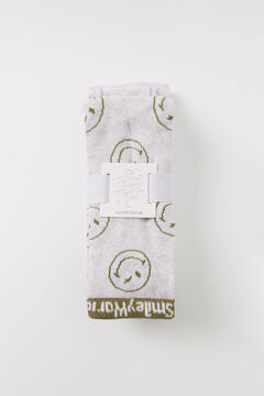 Womensecret Pack 3 calcetines medios algodón SmileyWorld gris