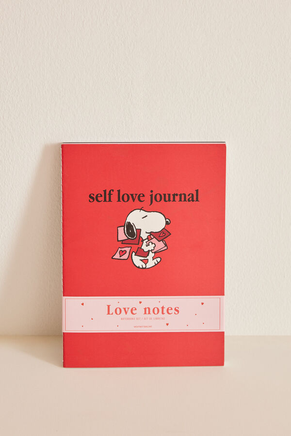 Womensecret Pack 3 cuadernos 'Self Love' kaki