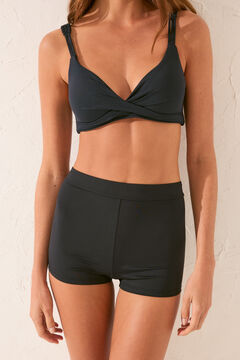 Womensecret Panty bikini bóxer negro negro