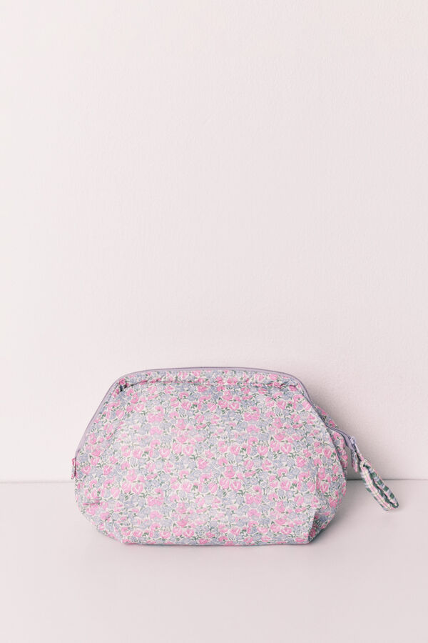 Women'secret Neceser grande de florecitas Mafalda rosa