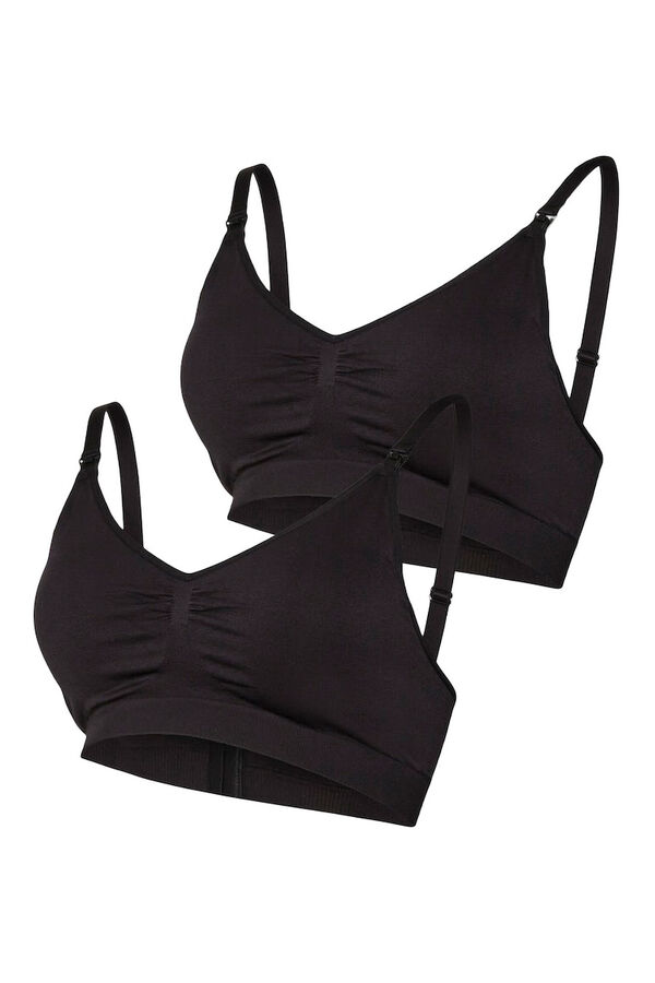 Mamalicious Sujetador maternity algod&oacute;n negro