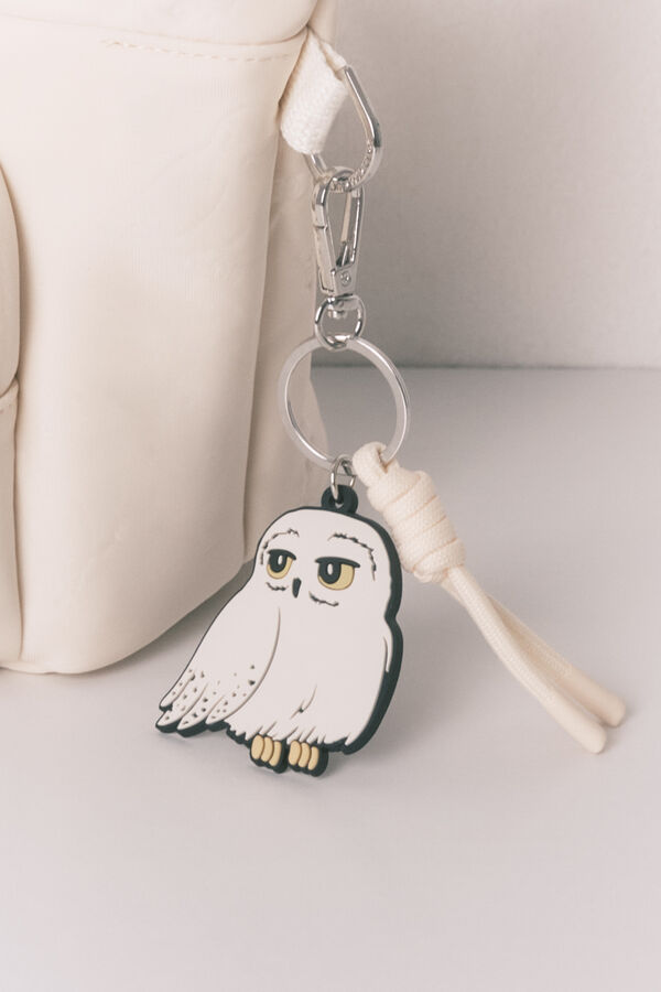 Women'secret Neceser mediano de neopreno con estampado de Harry Potter en color blanco marfil