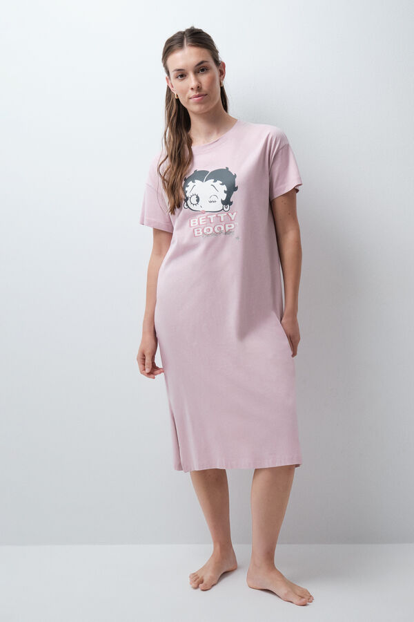 Women'secret Camis&oacute;n corto Betty Boop rosa rosa