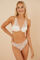 Womensecret Panty clásico microfibra y encaje marfil beige