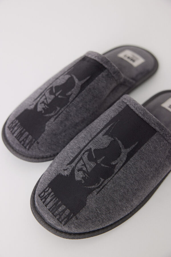 Womensecret Pantuflas casa hombre Batman gris