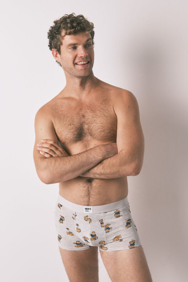 Women'secret Pack de 2 boxer de algodón Garfield kaki