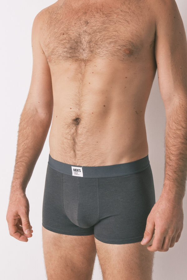 Women'secret Pack de 2 boxer liso verdes verde