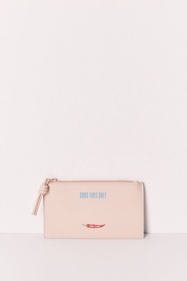 Women'secret Monedero Chlo&eacute; Sucr&eacute;e rosa estampado