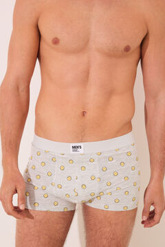 Womensecret Pack de 2 boxer de algodón Smiley azul