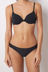 Womensecret Tanga clean cut negro negro