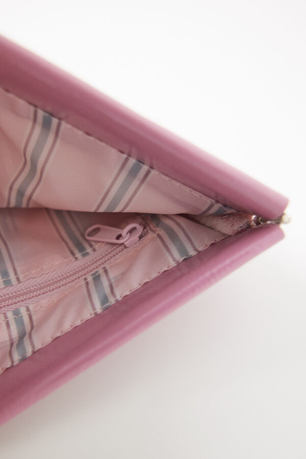 Womensecret Monedero pequeño charol rosa rosa