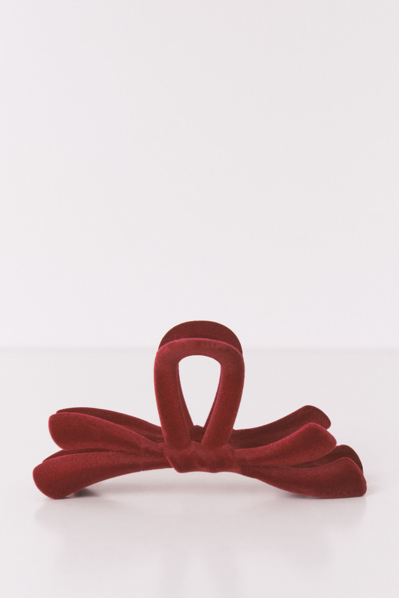 Women'secret Pinza grande de lazo borgo&ntilde;a