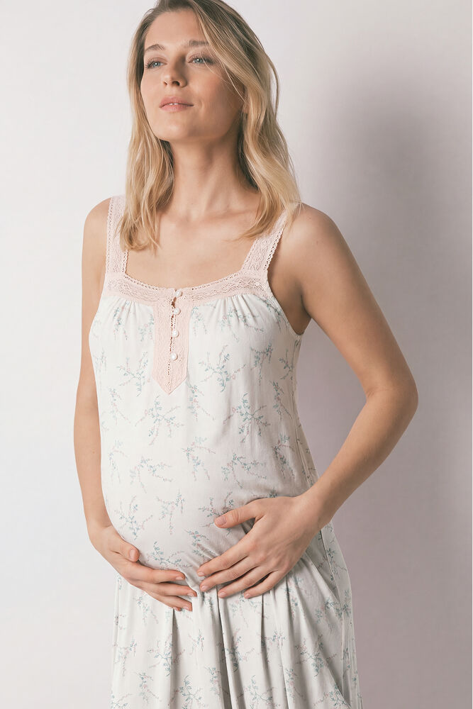 Women'secret Camis&oacute;n corto maternity de algod&oacute;n estampado de flores