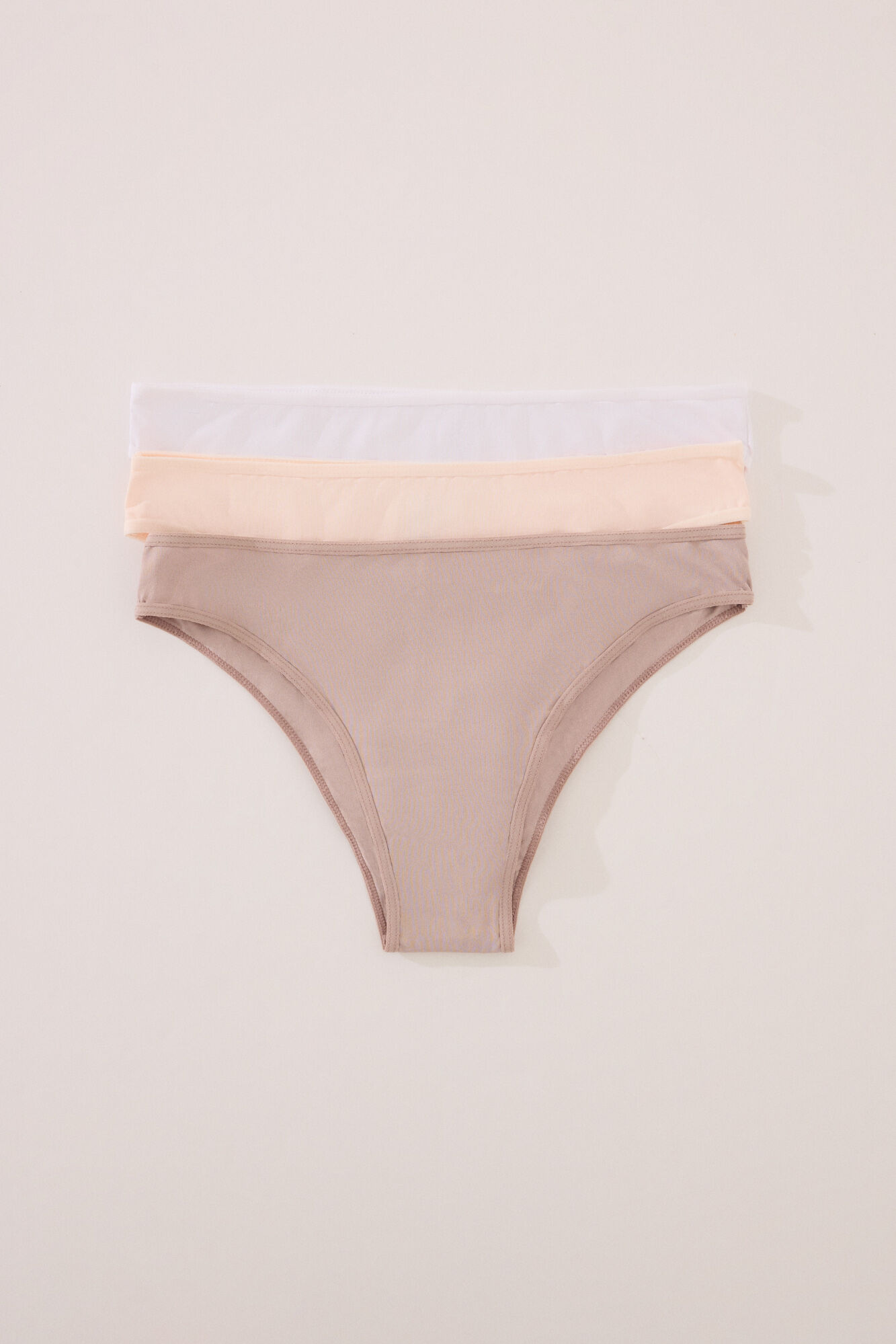 Women'secret Pack de 3 panties brasile&ntilde;as de microfibra 