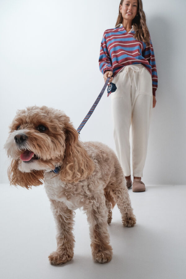 Women'secret Correa para perro de rayas estampado