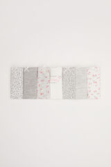 Womensecret Pack 7 braguitas clásicas algodón cerezas estampado