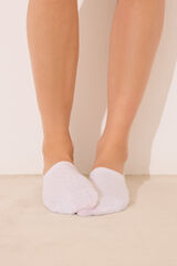 Womensecret Calcetines invisibles blancos flechas blanco