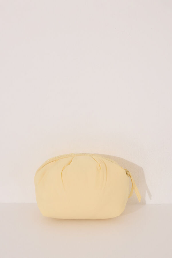 Womensecret Neceser de nube de color amarillo mediano  amarillo