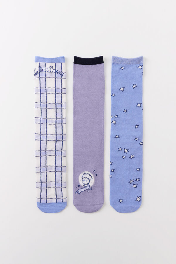 Womensecret Pack 6 calcetines altos Principito estampado