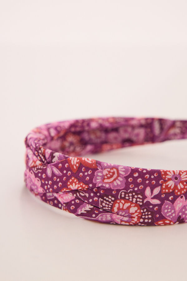 Womensecret Diadema con estampado multicolor estampado