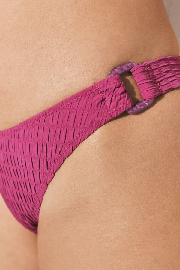 Women'secret Panty de bikini brasile&ntilde;o smock magenta rosa