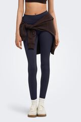 Only Play Legging tobillero de tiro alto con bolsillo B-Dry azul