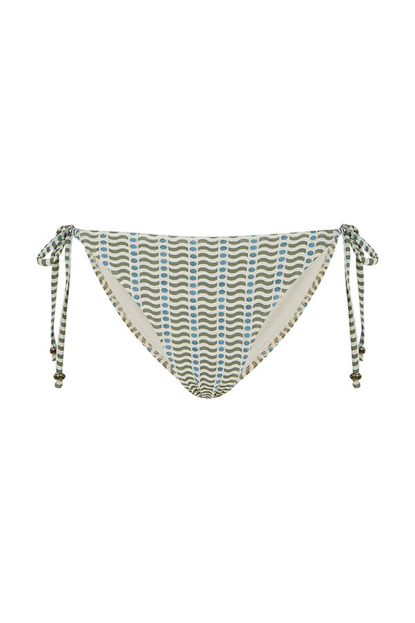 Womensecret Panty de bikini con estampado geométrico clásica estampado