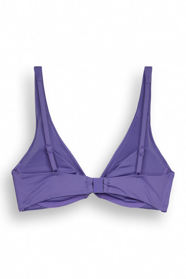 Womensecret Top bikini halter lila morado/lila