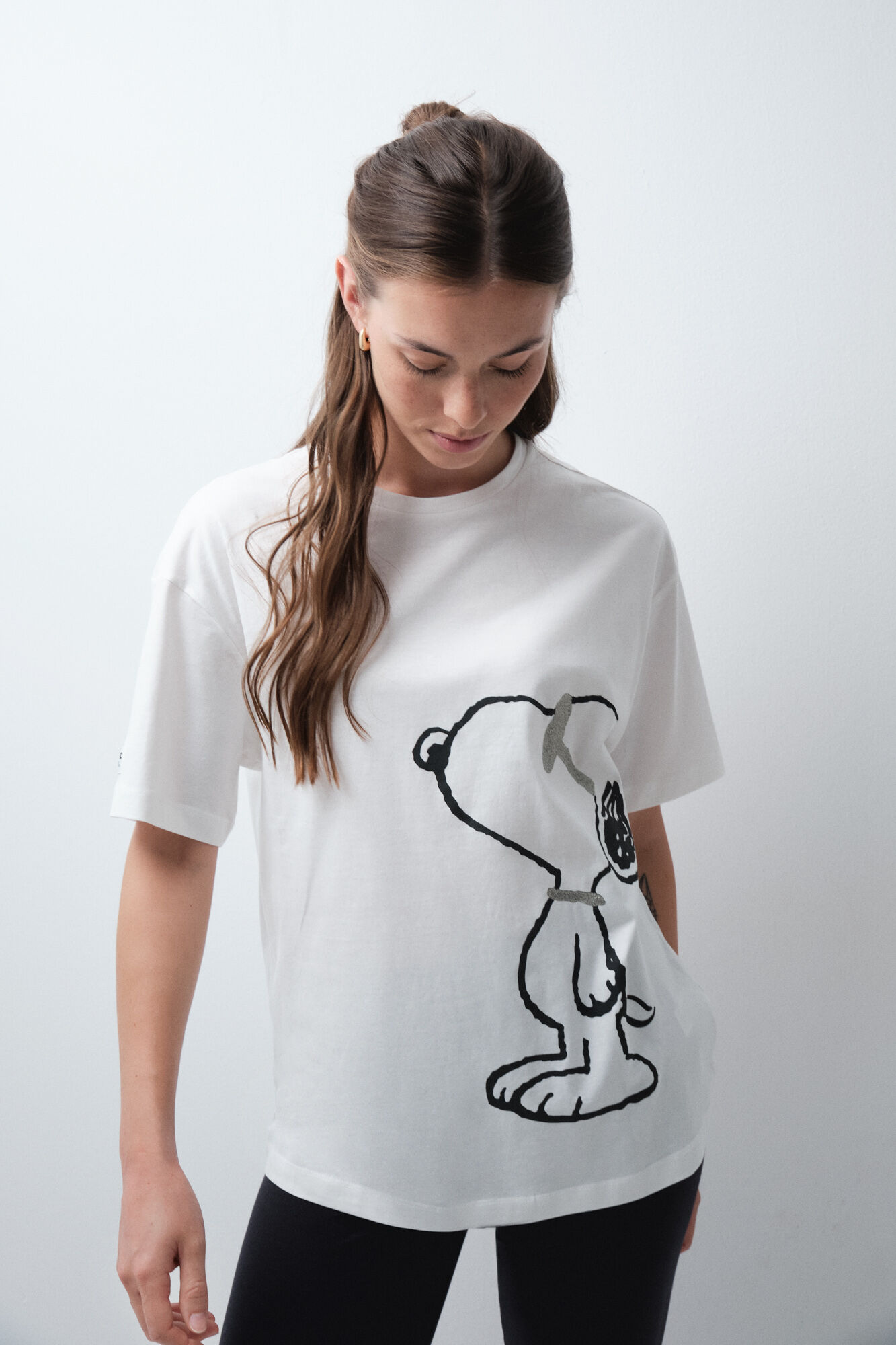 Women'secret Pijama de algod&oacute;n Snoopy legging