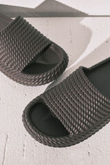 Women'secret Sandalias plataforma marr&oacute;n caf&eacute;