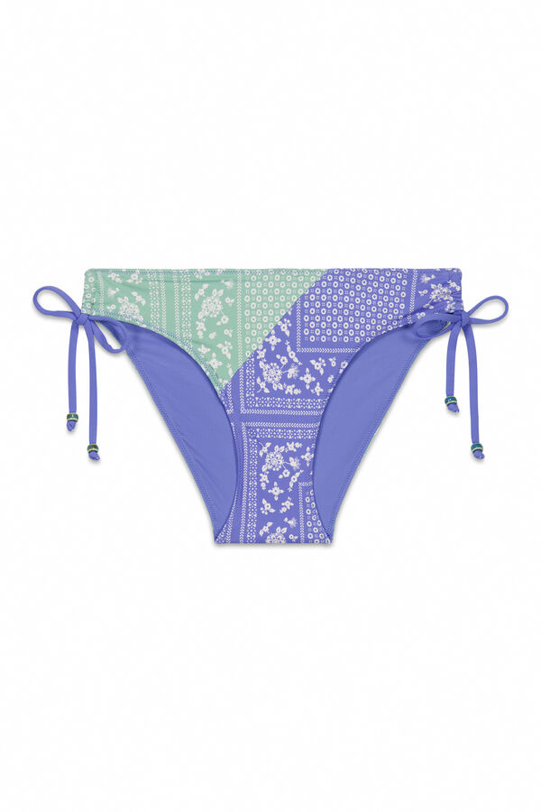 Women'secret Panty de bikini cl&aacute;sica estampado pa&ntilde;uelo estampado