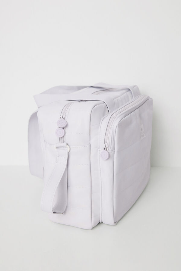 Womensecret Bolsa de premamá gris de los Moomin estampado