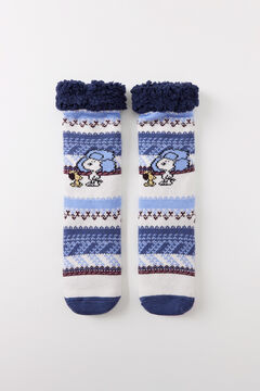 Womensecret Calcetines tricot borreguito Snoopy estampado