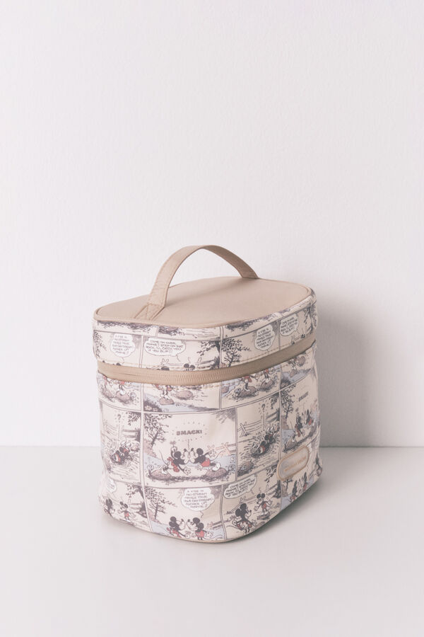 Women'secret Neceser mediano de nailon de Mickey Mouse estampado
