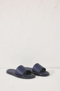 Womensecret Chanclas con pala en color azul marino azul