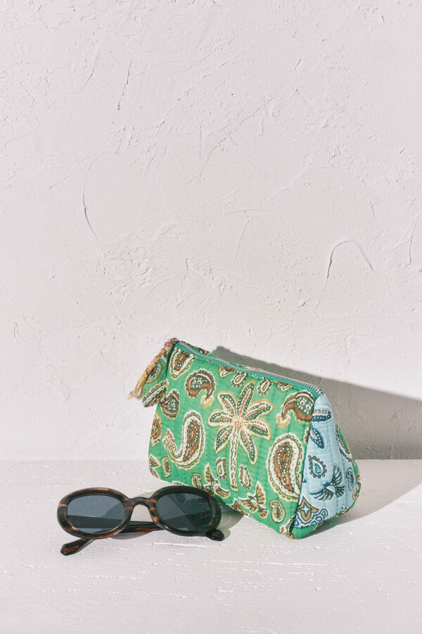 Women'secret Neceser mediano estampado multicolor estampado