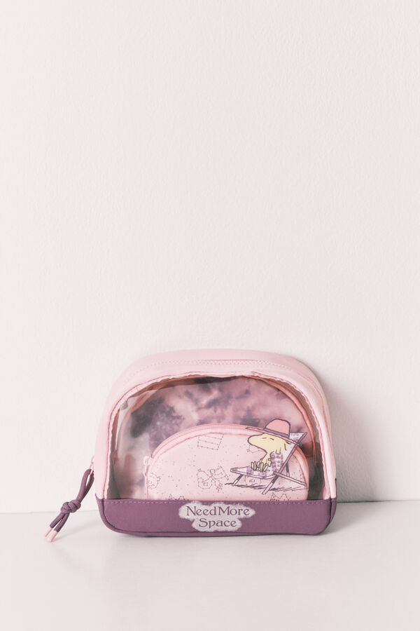 Women'secret Paquete de 3 neceseres Snoopy estampado