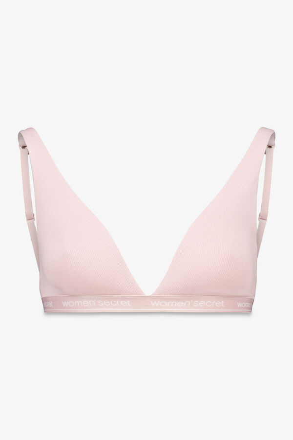 Women'secret FANTASTIC brasier de cuello halter de algodón rosa rosa