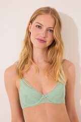 Womensecret GORGEOUS brasier bustier push-up verde verde